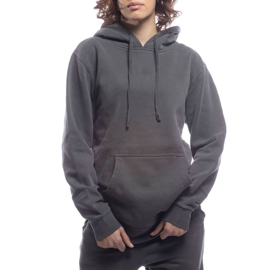 Women'S Apparel Made For The People | Made For The People Relaxed Upcycled Hoodie In Black