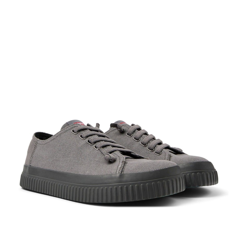 Men'S Shoes Camper | Camper Men'S Peu Roda In Medium Grey