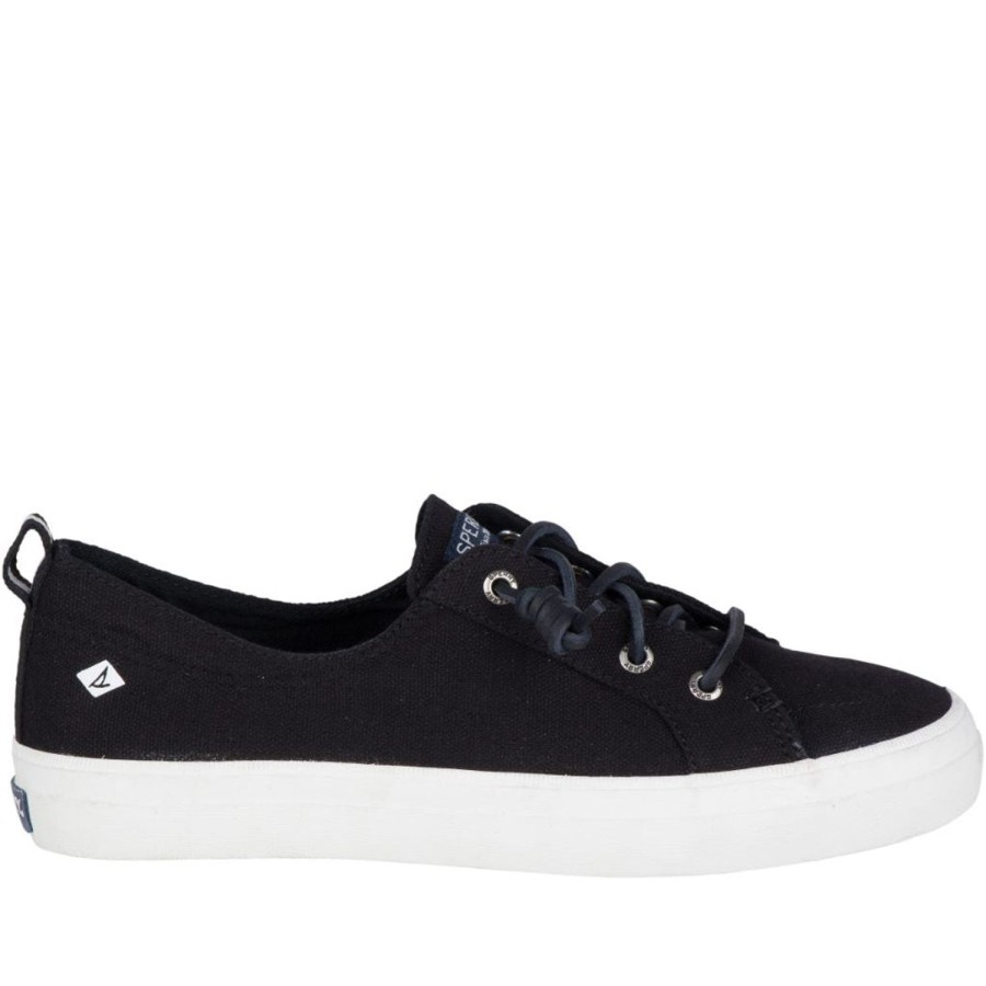 Women'S Shoes Sperry | Sperry Women'S Crest Vibe Sneaker In Black