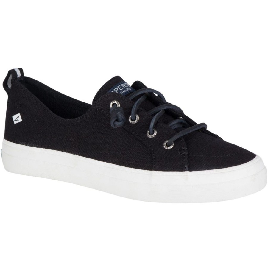 Women'S Shoes Sperry | Sperry Women'S Crest Vibe Sneaker In Black