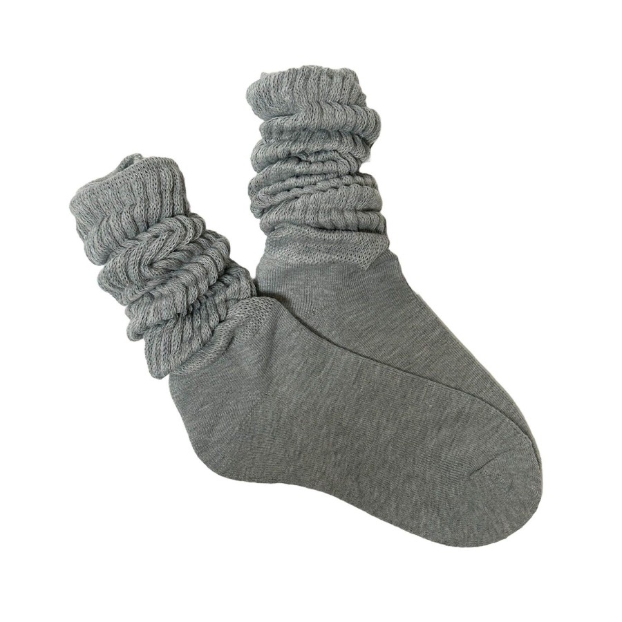 Women'S Apparel FLOOF | Floof Women'S Slouch Socks In Grey