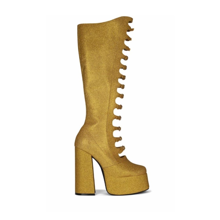 Women'S Shoes Jeffrey Campbell Women | Jeffrey Campbell Women'S Xandra_Kh Gold M