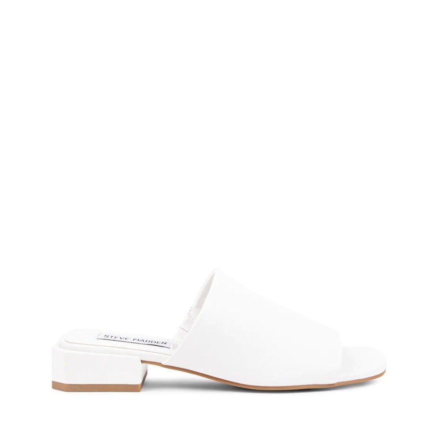 Women'S Shoes Steve Madden | Steve Madden Women'S Anders In White