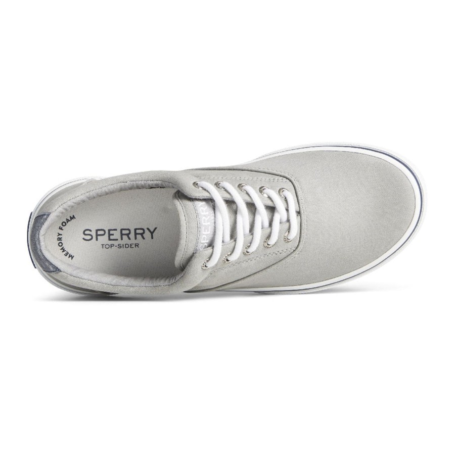 Men'S Shoes SPERRY | Sperry Men'S Halyard Cvo In Grey