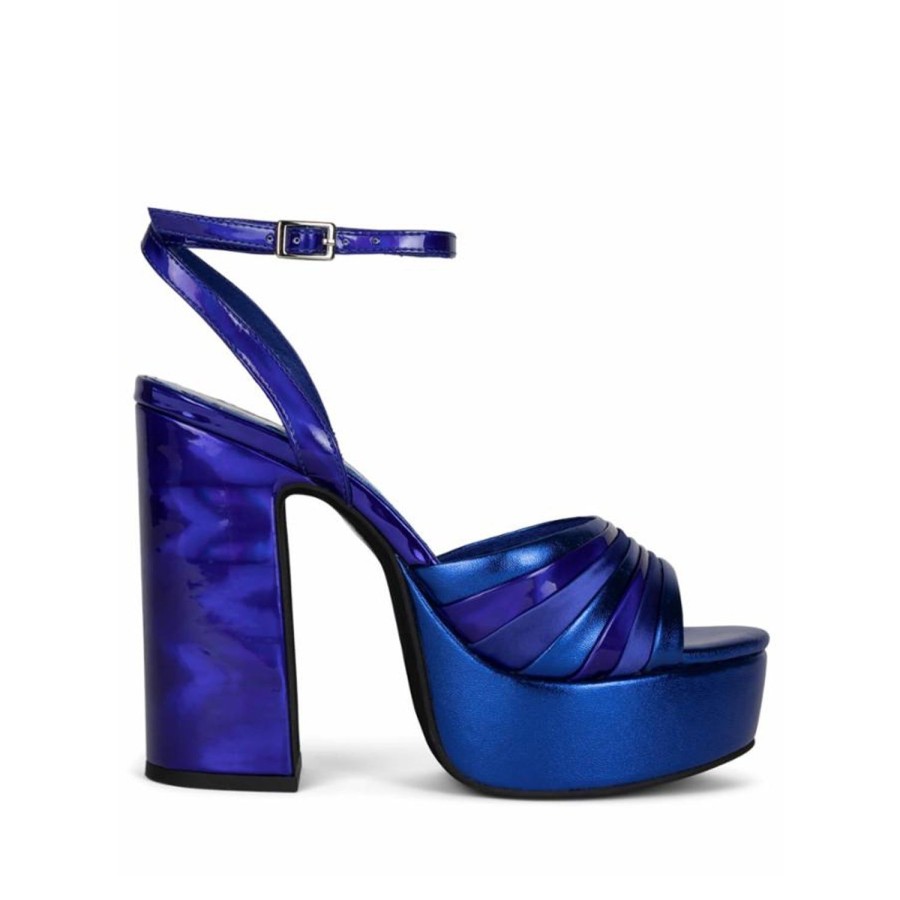 Women'S Shoes Jeffrey Campbell Women | Jeffrey Campbell Women'S Boogie_Dwn Blue M