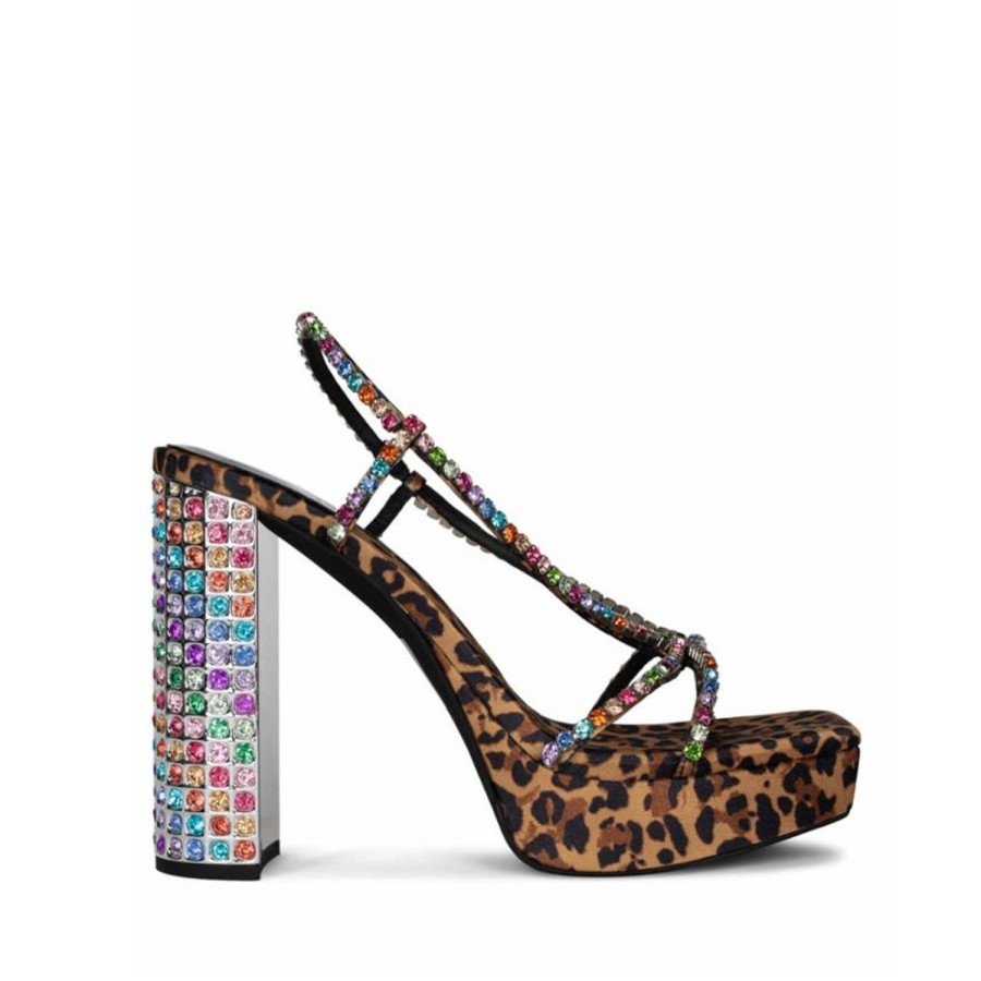 Women'S Shoes Jeffrey Campbell Women | Jeffrey Campbell Women'S Nuite Animal Print M