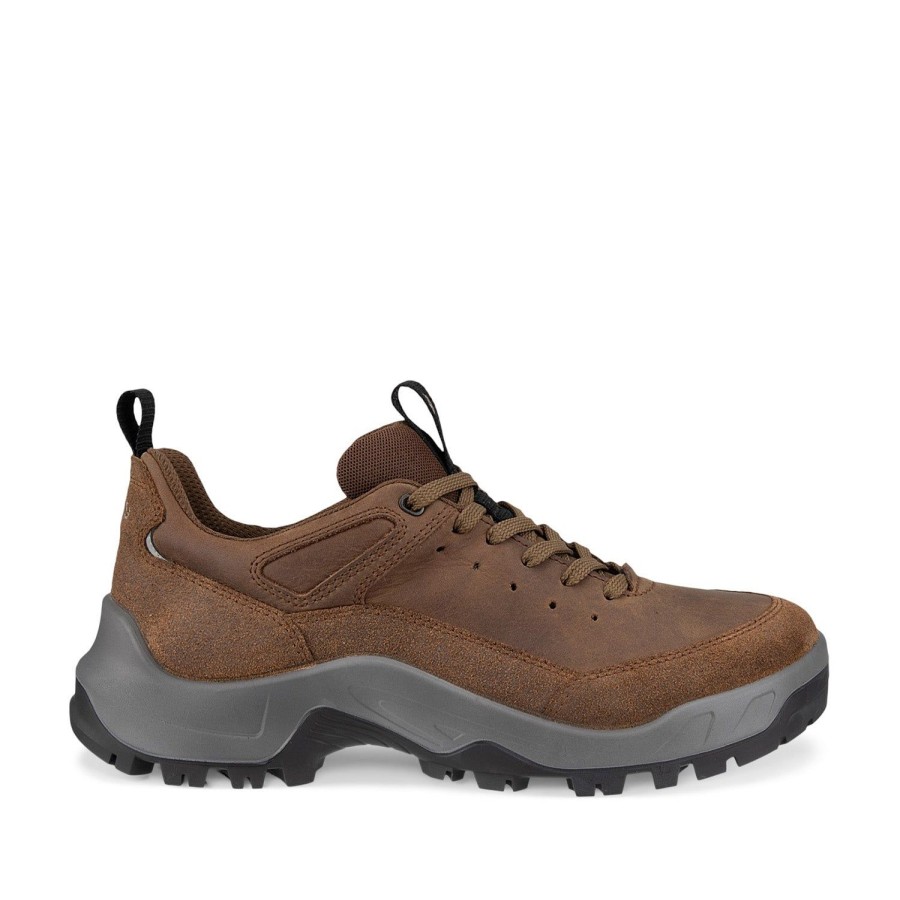 Men'S Shoes ECCO | Ecco Men'S Offroad Shoe In Cocoa Brown