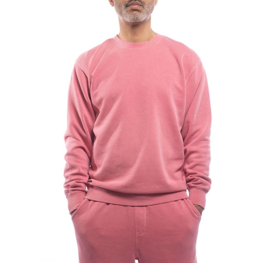 Women'S Apparel Made For The People | Made For The People Upcycled Crewneck Sweatshirt In Pink