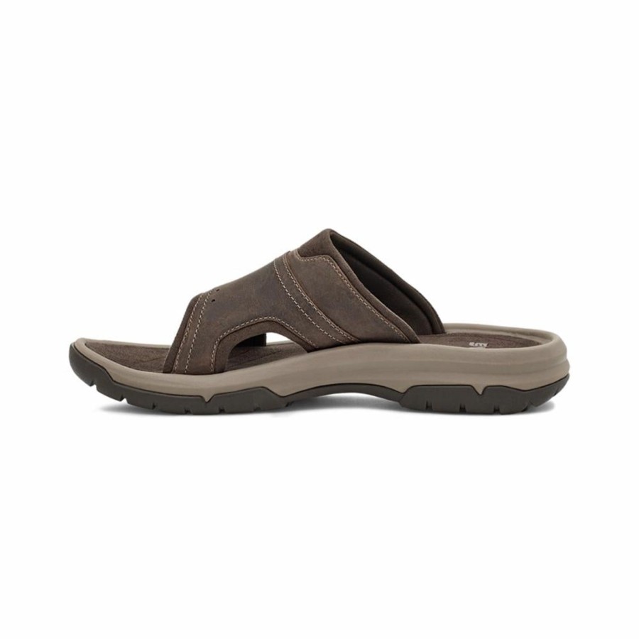 Men'S Shoes Teva Men | Teva Men'S Langdon Slide Brown M