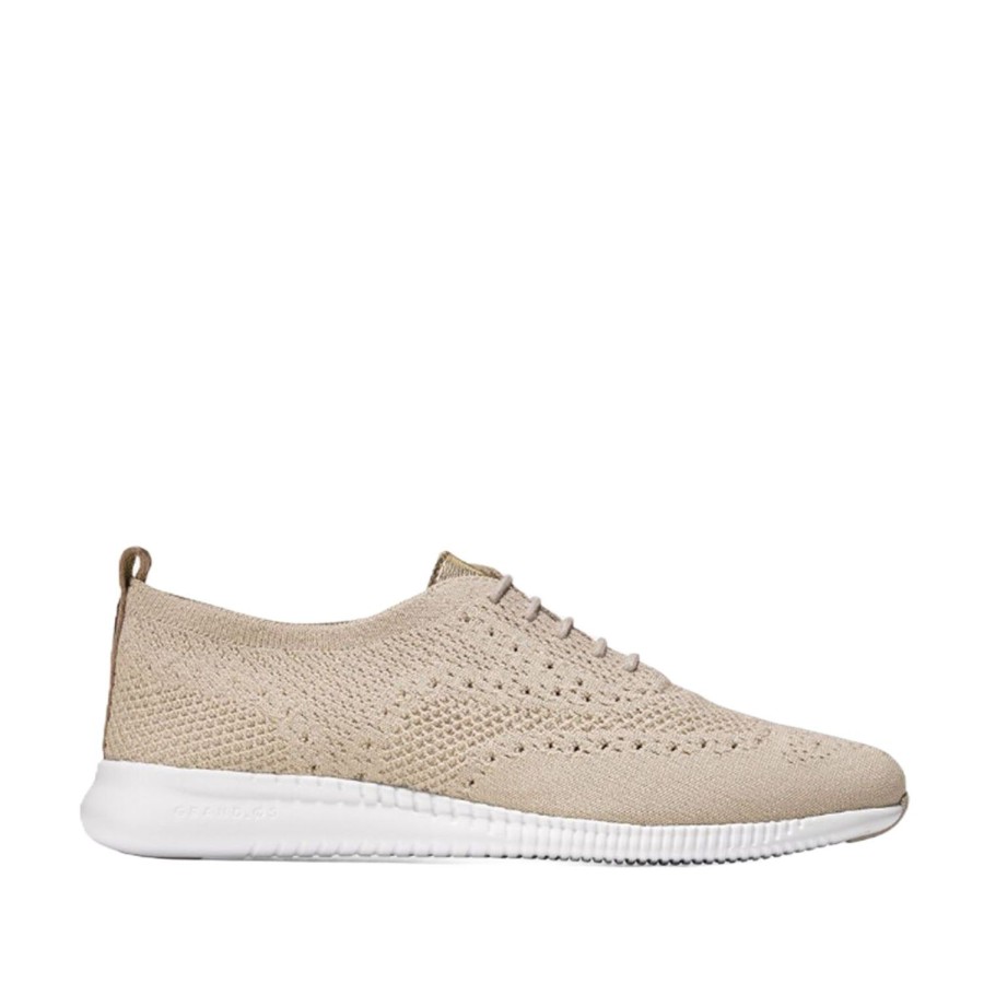 Women'S Shoes Cole Haan | Cole Haan Women'S 2.Zerogrand Stitchlite Oxford In Rye/Optic White