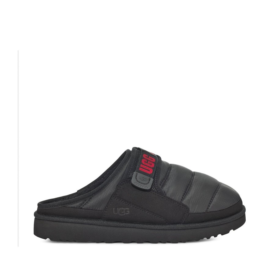 Men'S Shoes UGG | Ugg Men'S Dune Slip-On Lta In Black/Samba Red