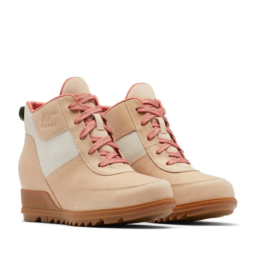 Women'S Shoes SOREL | Sorel Women'S Evie Sport Lace In Nova Sand, Gum