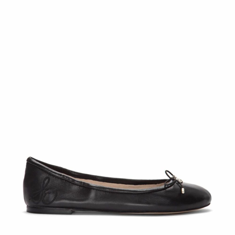 Women'S Shoes Sam Edelman | Sam Edelman Women'S Felicia Black/Nappa Luva M