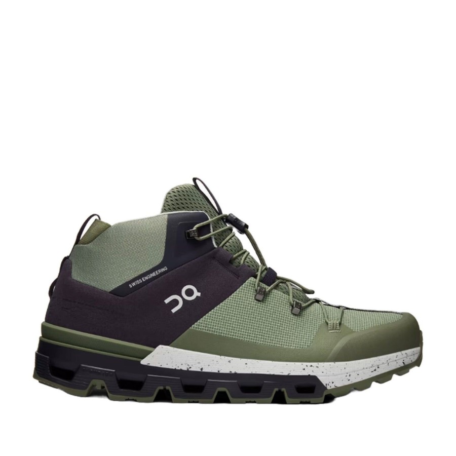 Men'S Shoes ON RUNNING | On Running Men'S Cloudtrax In Midnight/Glacier