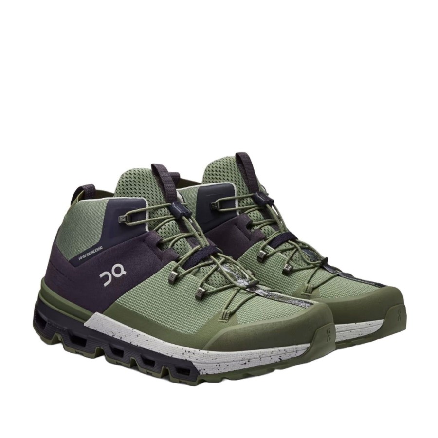 Men'S Shoes ON RUNNING | On Running Men'S Cloudtrax In Midnight/Glacier