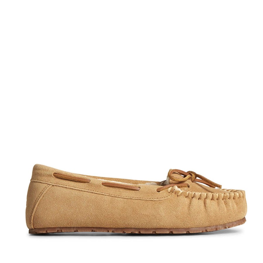 Women'S Shoes SPERRY | Sperry Women'S Reina Junior Slipper In Tan