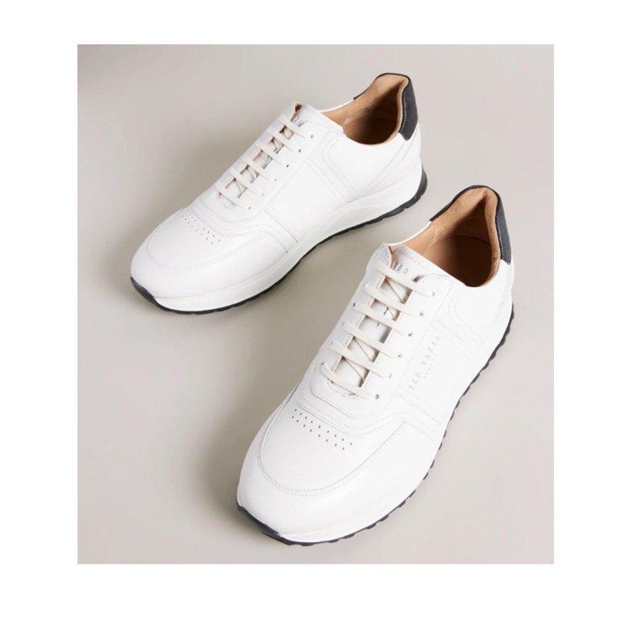 Men'S Shoes TED BAKER | Ted Baker Men'S Frayne In White