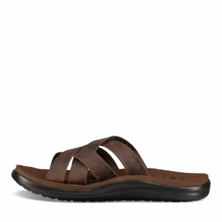 Men'S Shoes Teva Men | Teva Men'S Voya Slide Leather Carafe M