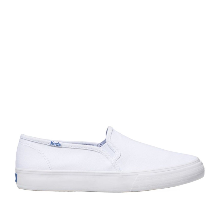 Women'S Shoes Keds | Keds Women'S Double Decker Canvas In White