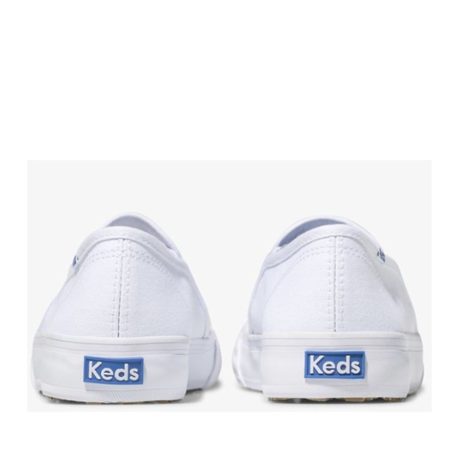 Women'S Shoes Keds | Keds Women'S Double Decker Canvas In White